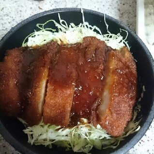 惣菜とんかつでソースカツ丼